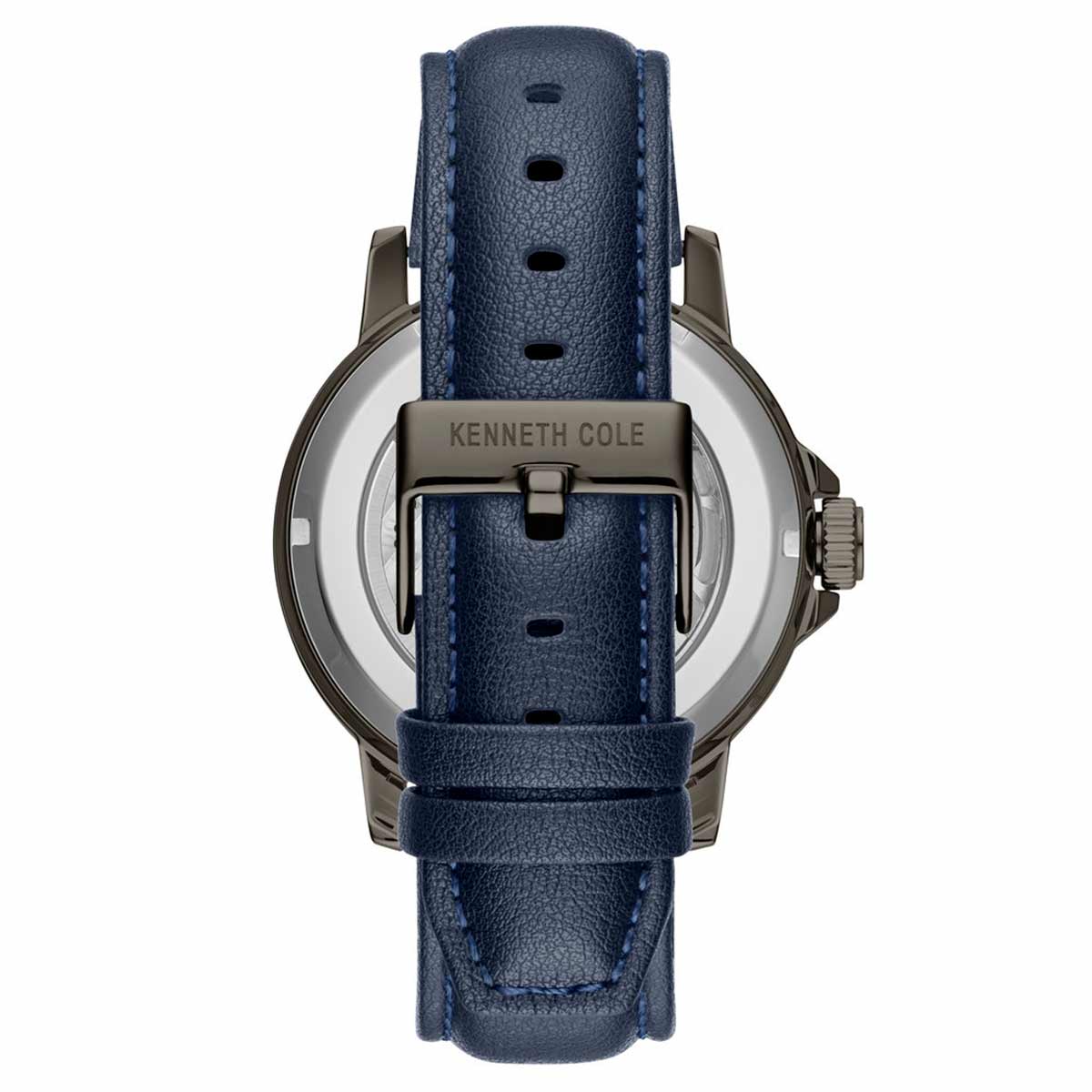 Kenneth Cole Automatic Blue Leather Strap KC50779002